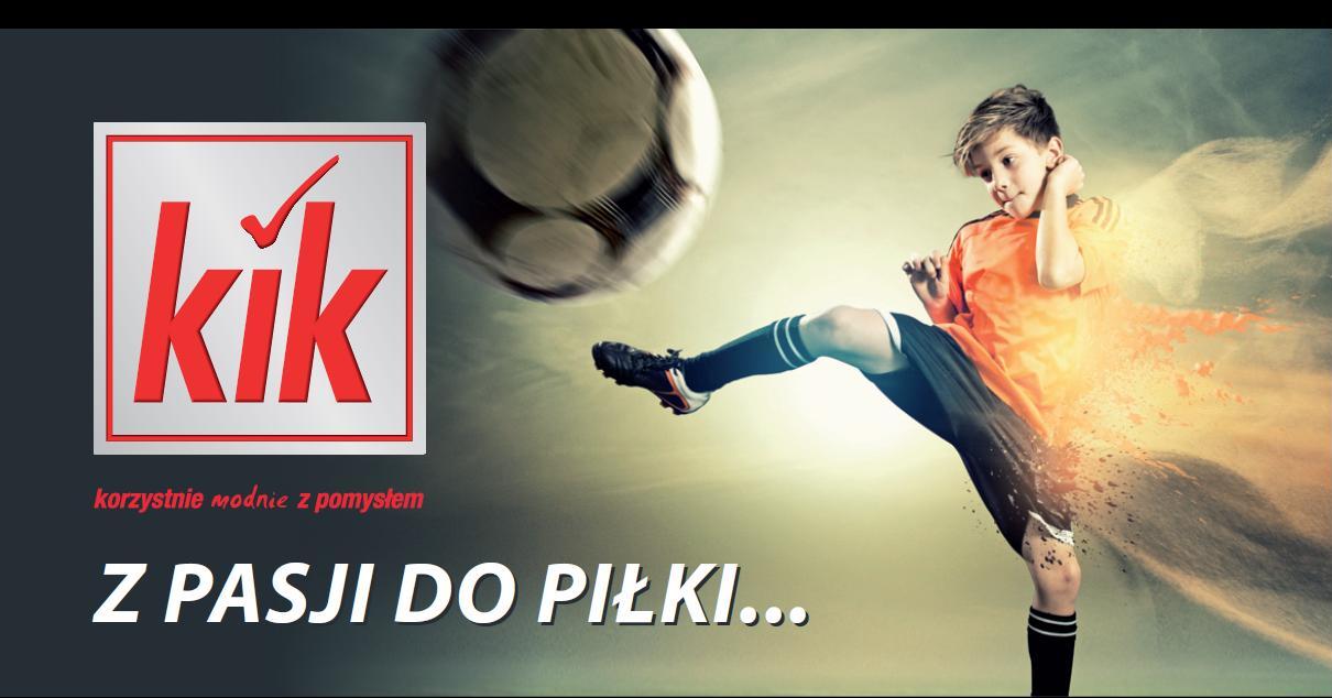 Sieć sklepów KiK sponsorem strojów piłkarskich  dla drużyn z całej Polski