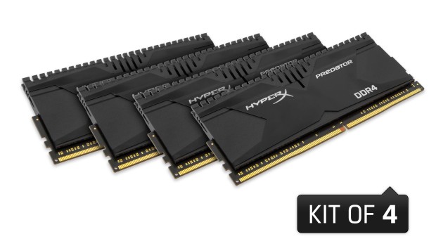 HyperX prezentuje pamięci Predator DDR4