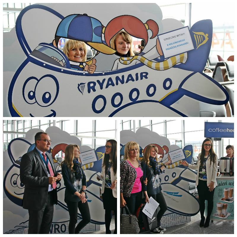 Ryanair świętuje 6 milionów pasażerów we Wrocławiu!