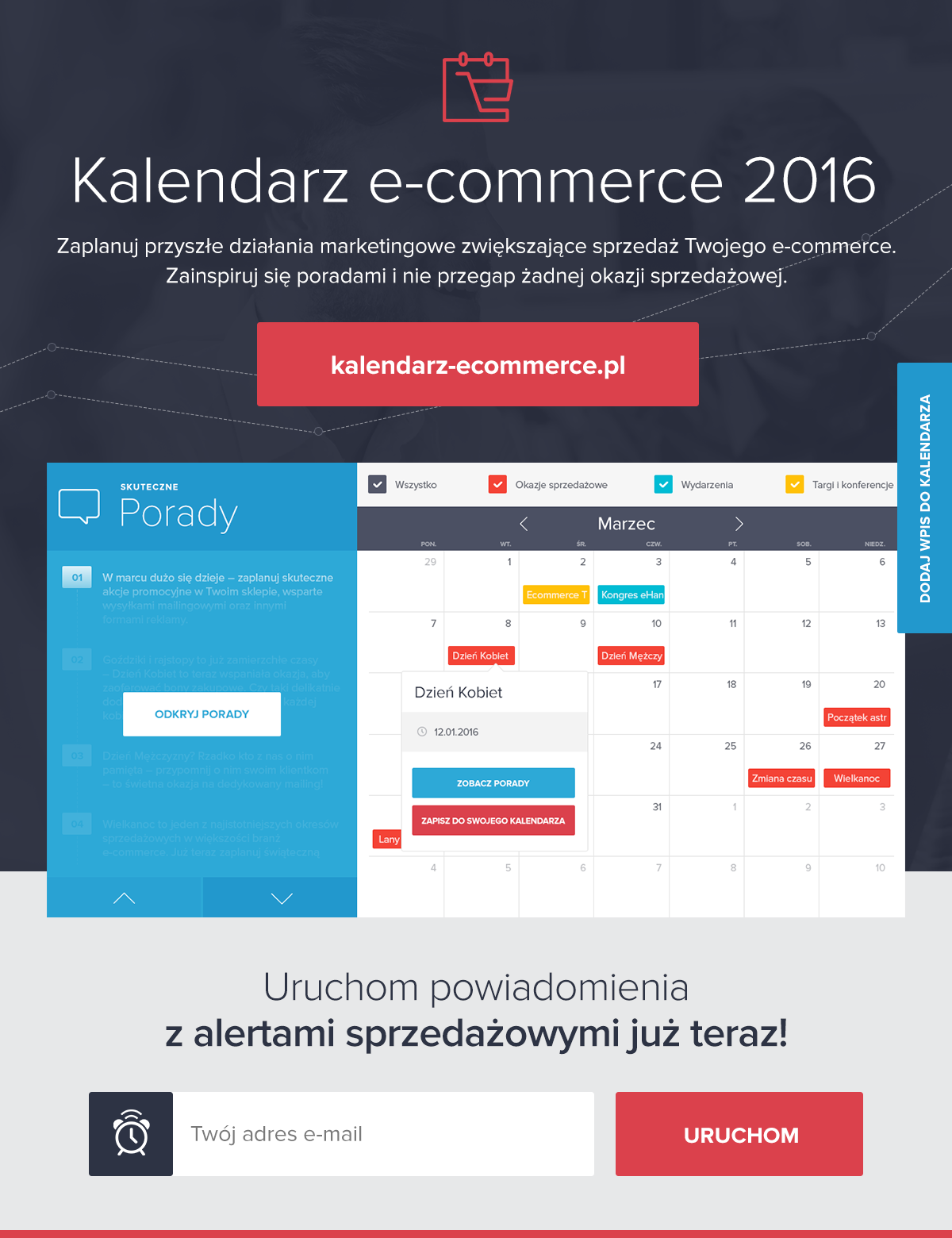 Niezbędne narzędzie dla e-biznesu – Kalendarz e-commerce 2016