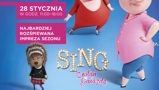 „SING. Zostań gwiazdą!” w Atrium Targówek