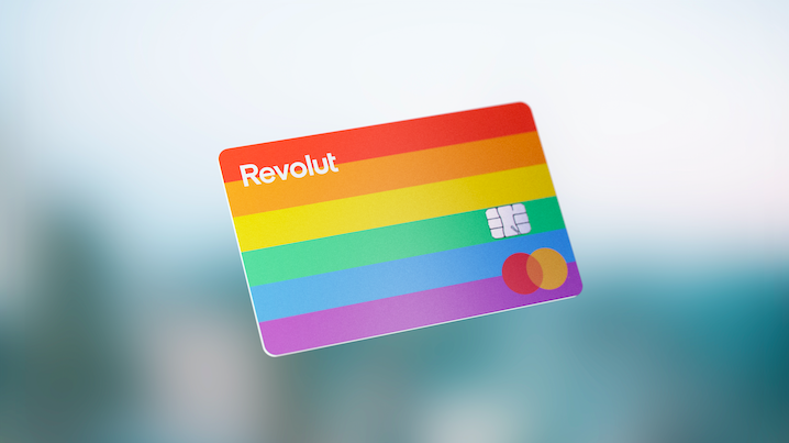 Revolut udostępnił karty z okazji miesiąca Pride